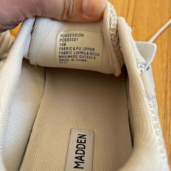 Steve Madden Possession sneakers platform size 10 - Picture 7 of 11